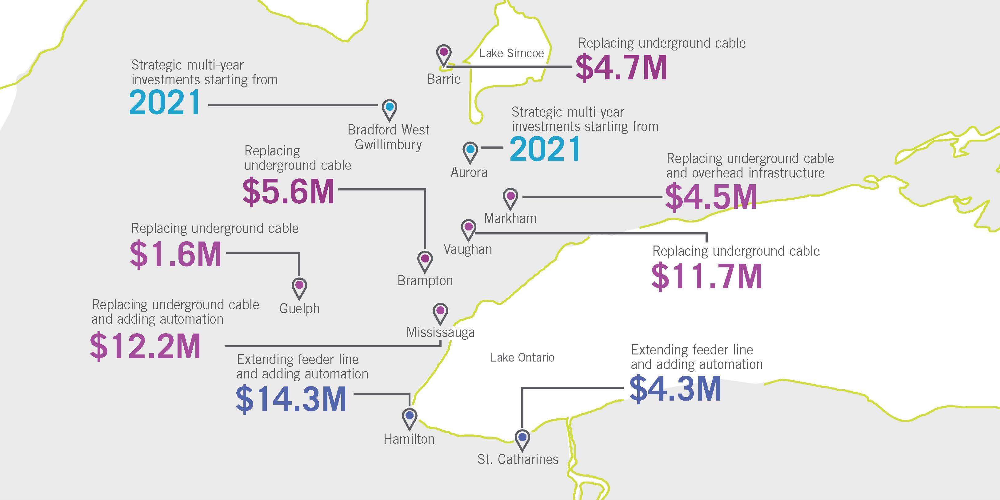 2021 Capital Plan Map